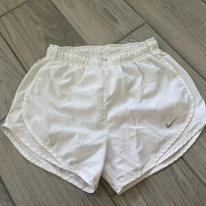 White Nike short